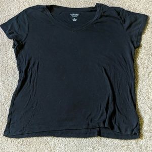 Sonoma basic black vneck tee